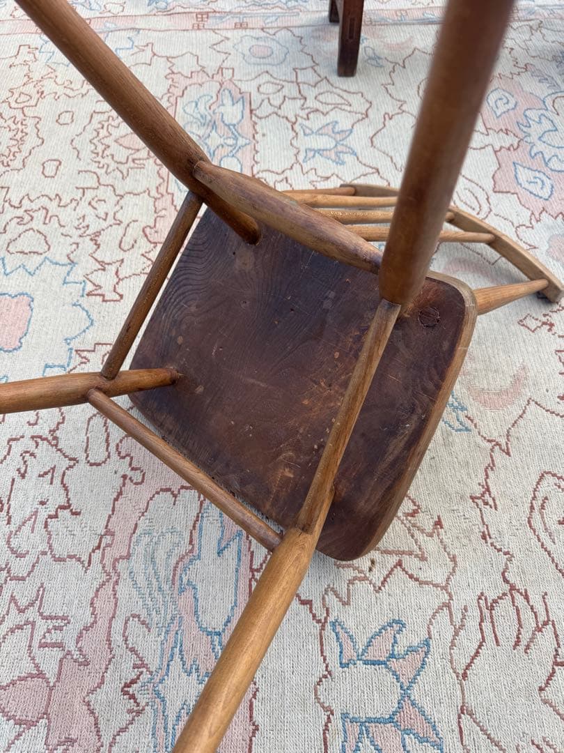 ercol アーコール スティックバックチェア 391 英国ヴィンテージ