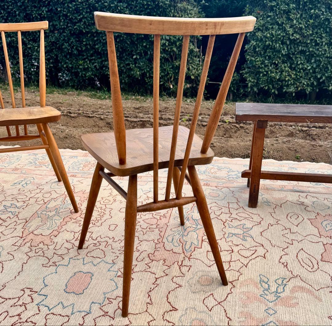 ercol アーコール スティックバックチェア 391 英国ヴィンテージ