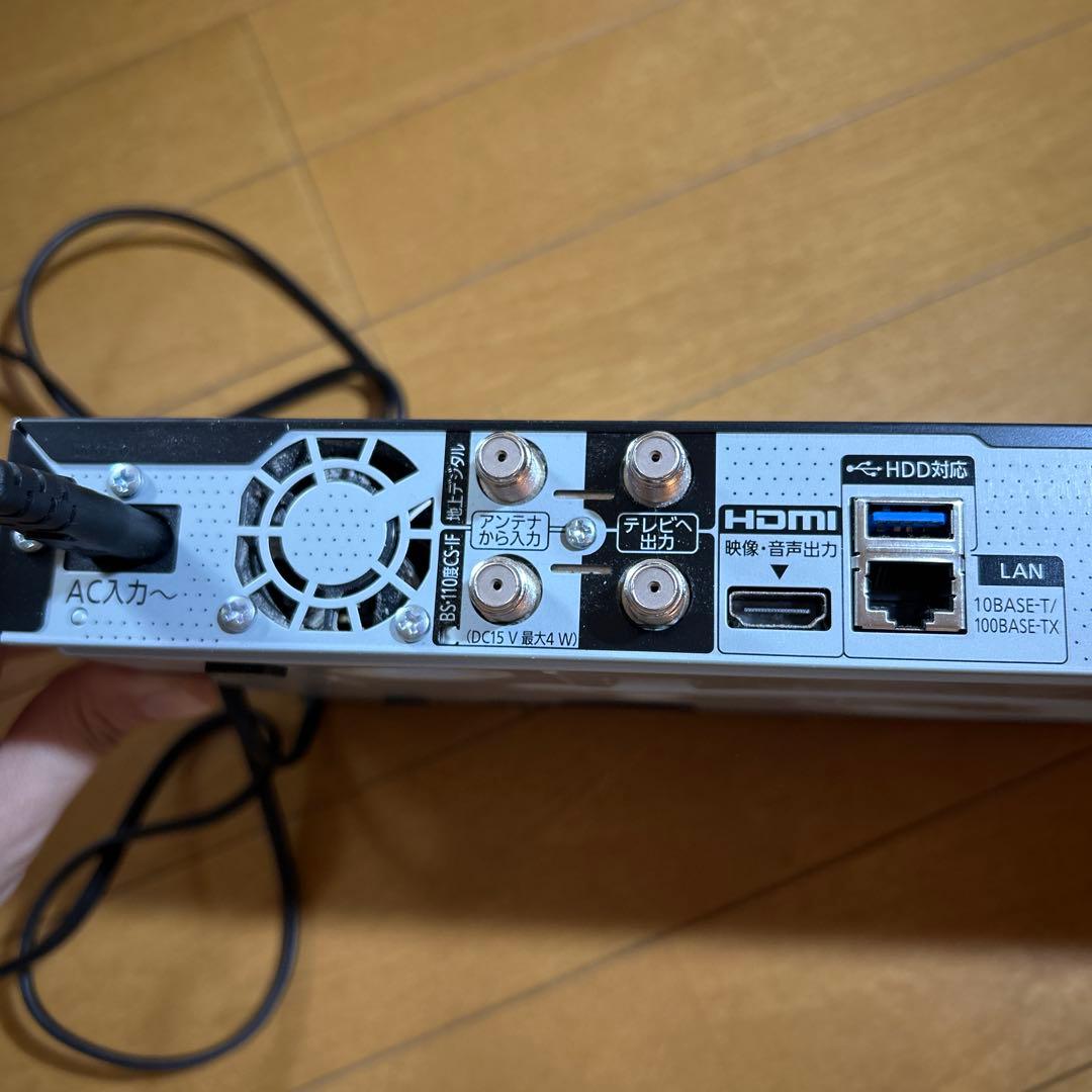 【中古】パナソニック 2チューナー ブルーレイレコーダーDMR-2CW50