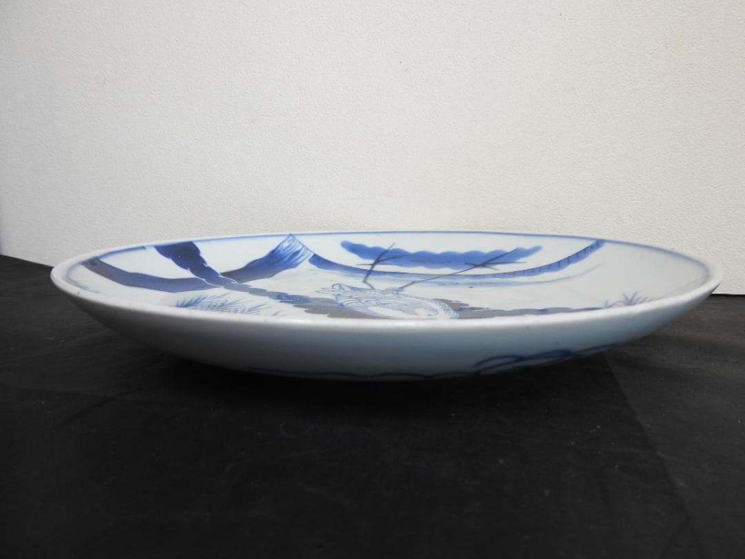 伊万里　鷺図　皿　MA862