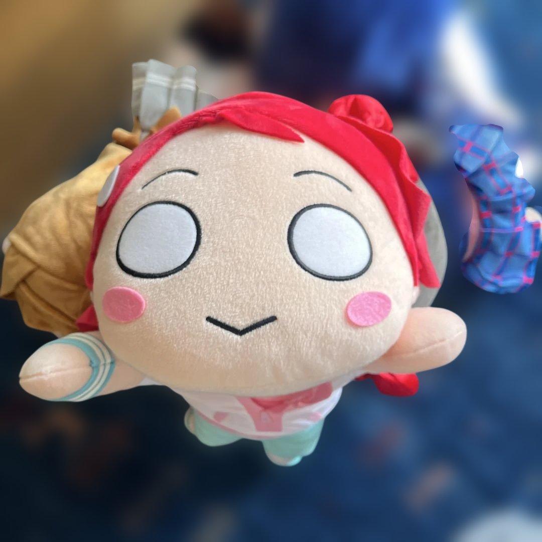 ラブライブ　ハイパージャンボ　寝そべりぬいぐるみ　4個セット