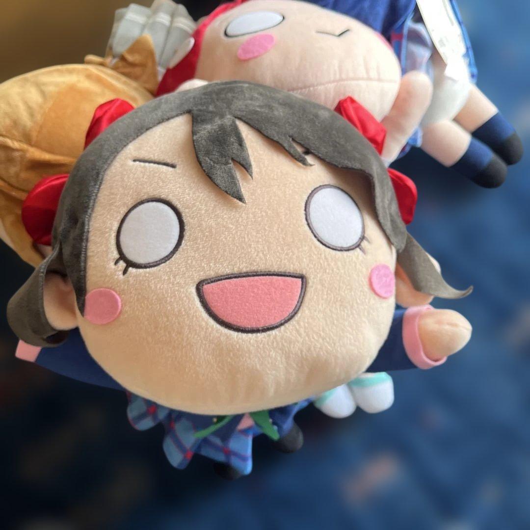 ラブライブ　ハイパージャンボ　寝そべりぬいぐるみ　4個セット