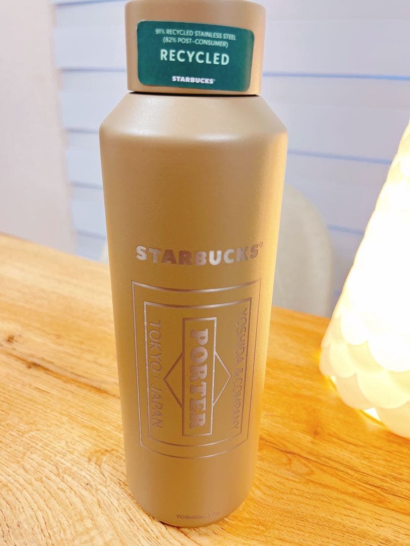 完売！スタバ PORTERコラボマットベージュ