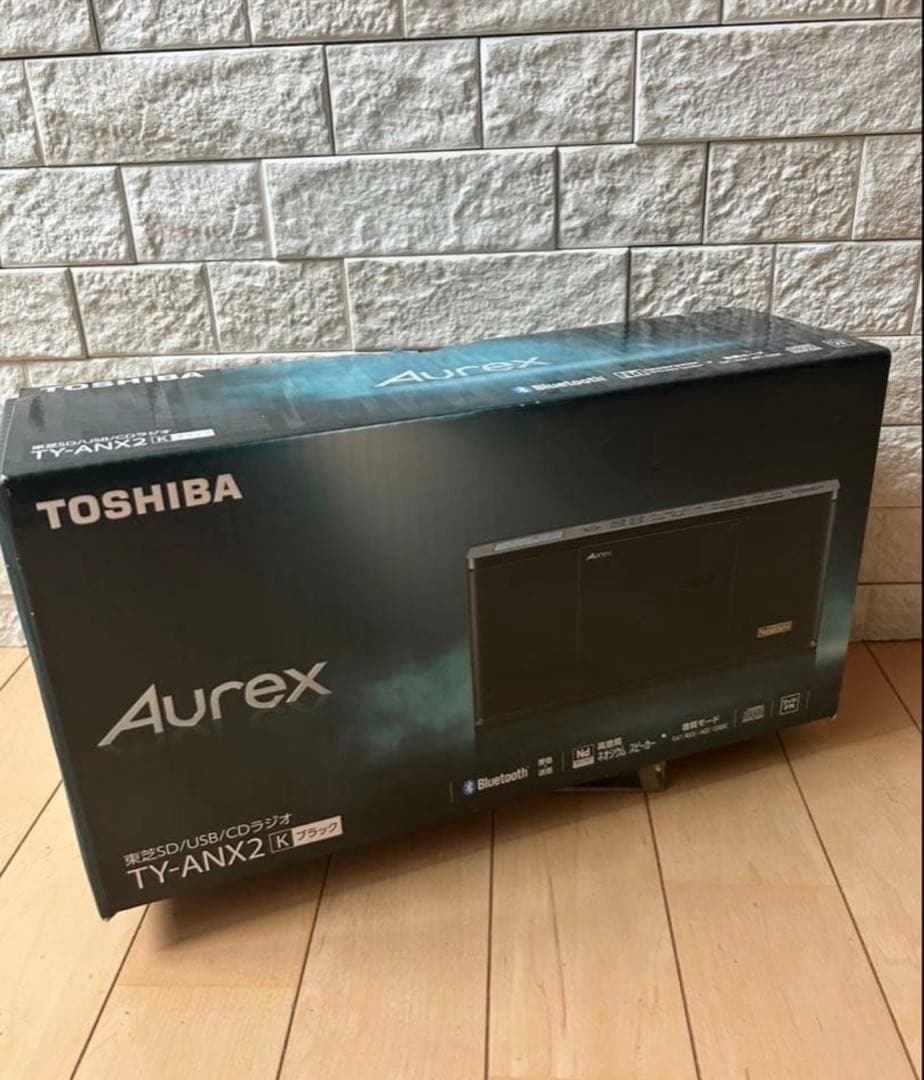 値下げTOSHIBA(東芝) TY-ANX2(K) CDラジオ SD USB再生