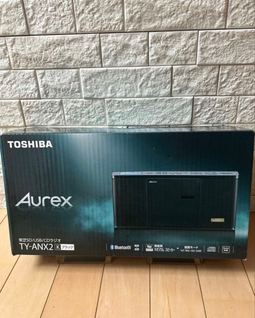値下げTOSHIBA(東芝) TY-ANX2(K) CDラジオ SD USB再生