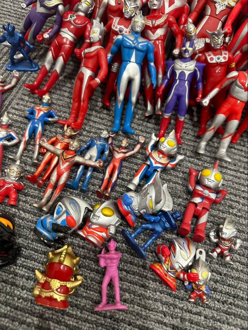 【大量引退品】ウルトラマン ソフビ まとめ売り