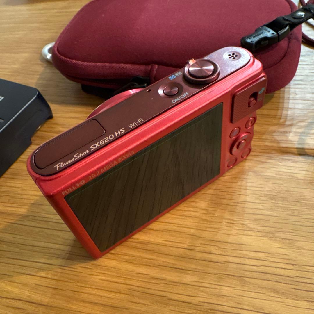 Canon PowerShot SX620 HS レッド 本体