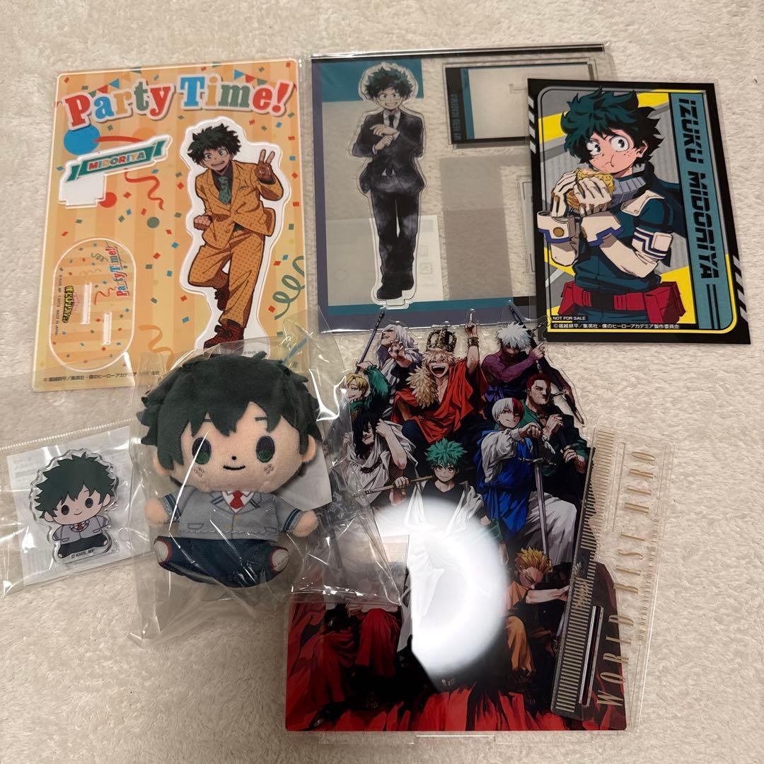 緑谷出久 バースデー缶バッジ 2025 20点