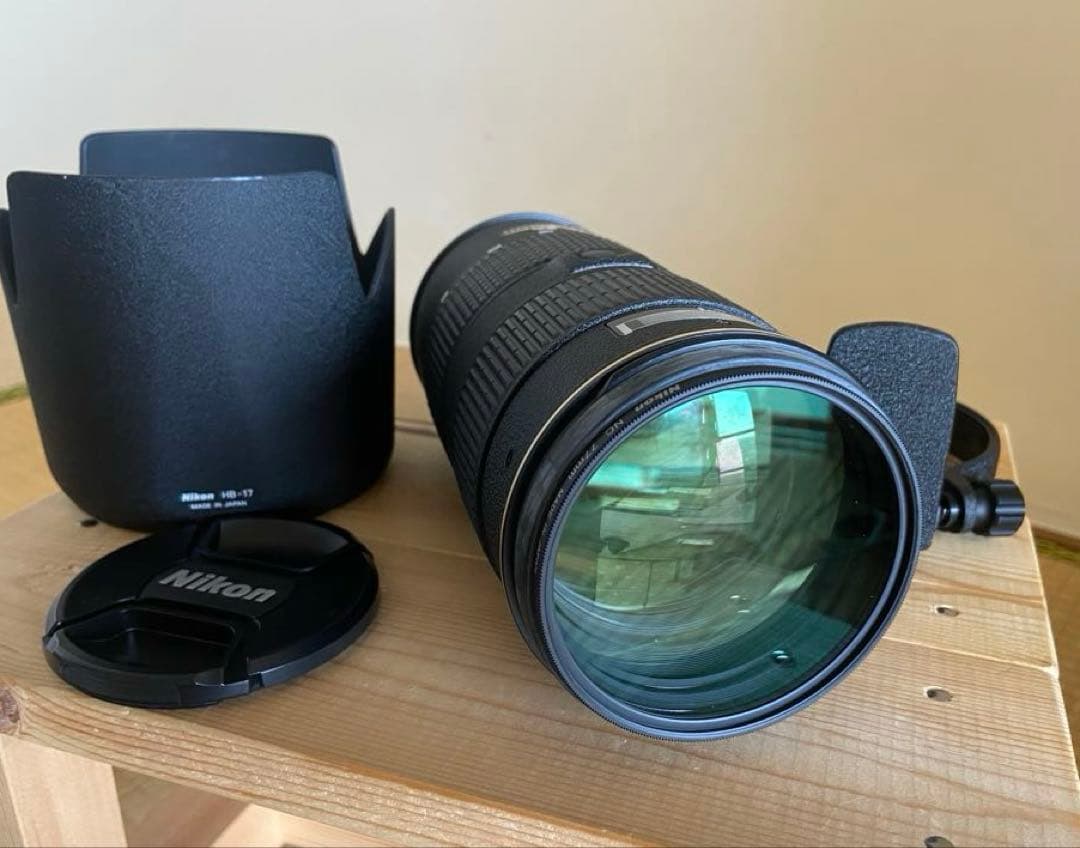 Nikon ED AF-S NIKKOR 80-200mm カメラレンズ