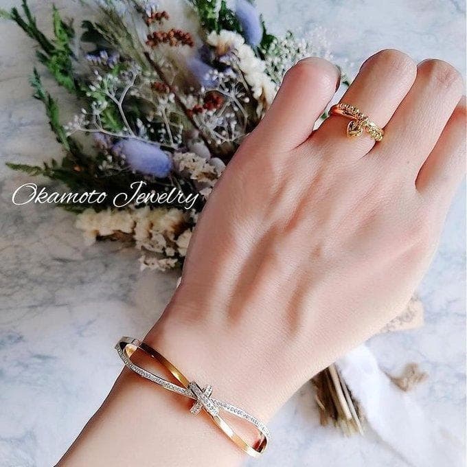 Swing heart ring.♡゛