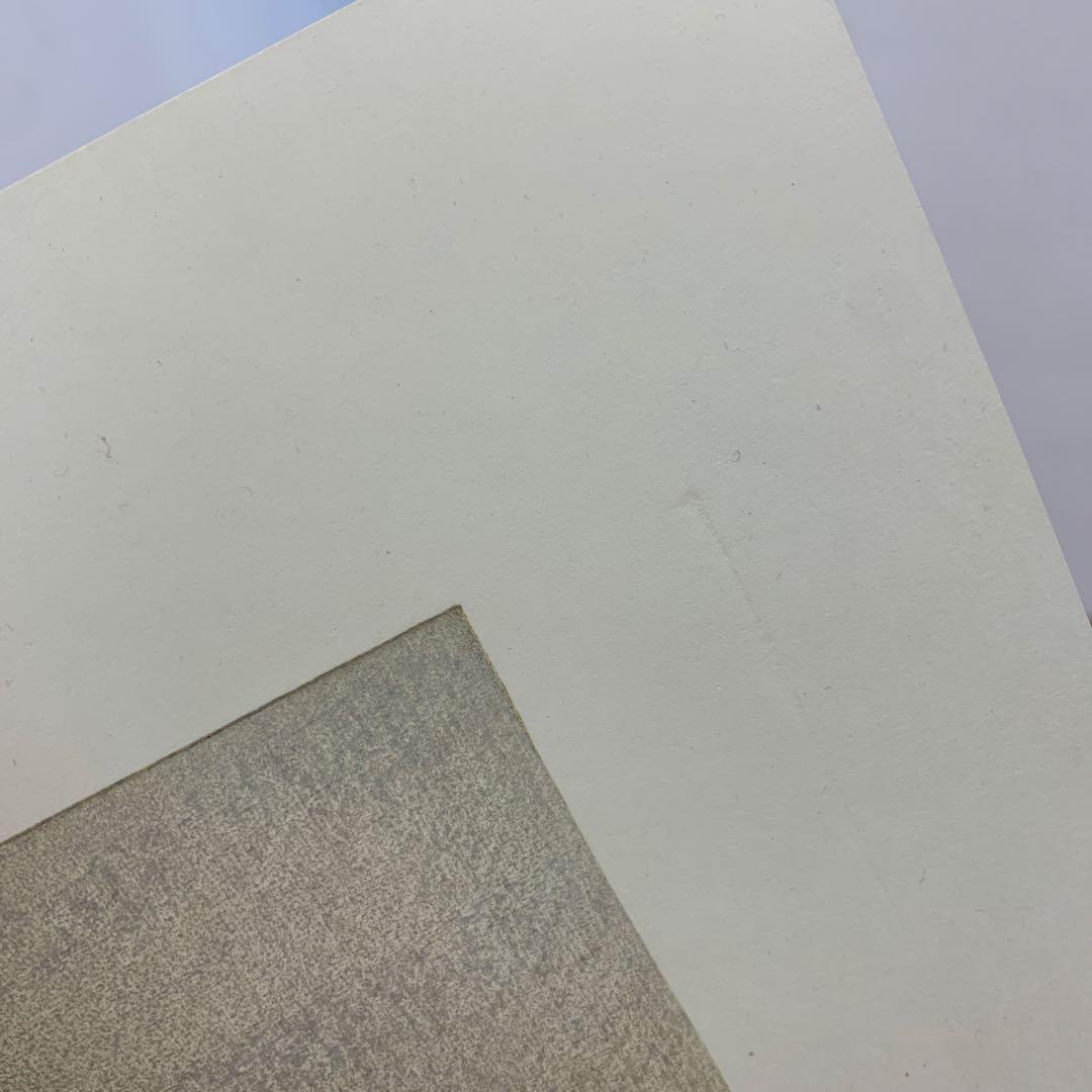 鈴木敦子「花占い」限定10 木版画　ラストの1枚です