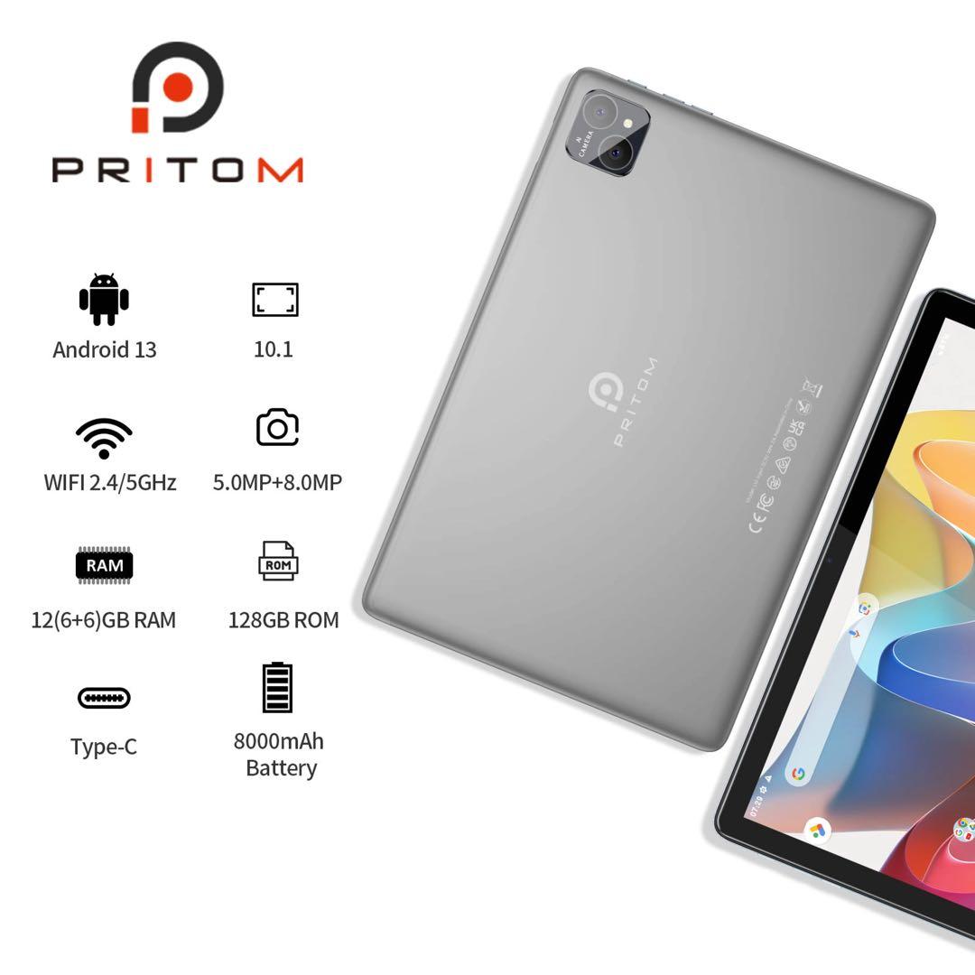 Android 13 タブレット 10インチ　12GB+128GB GMS認証