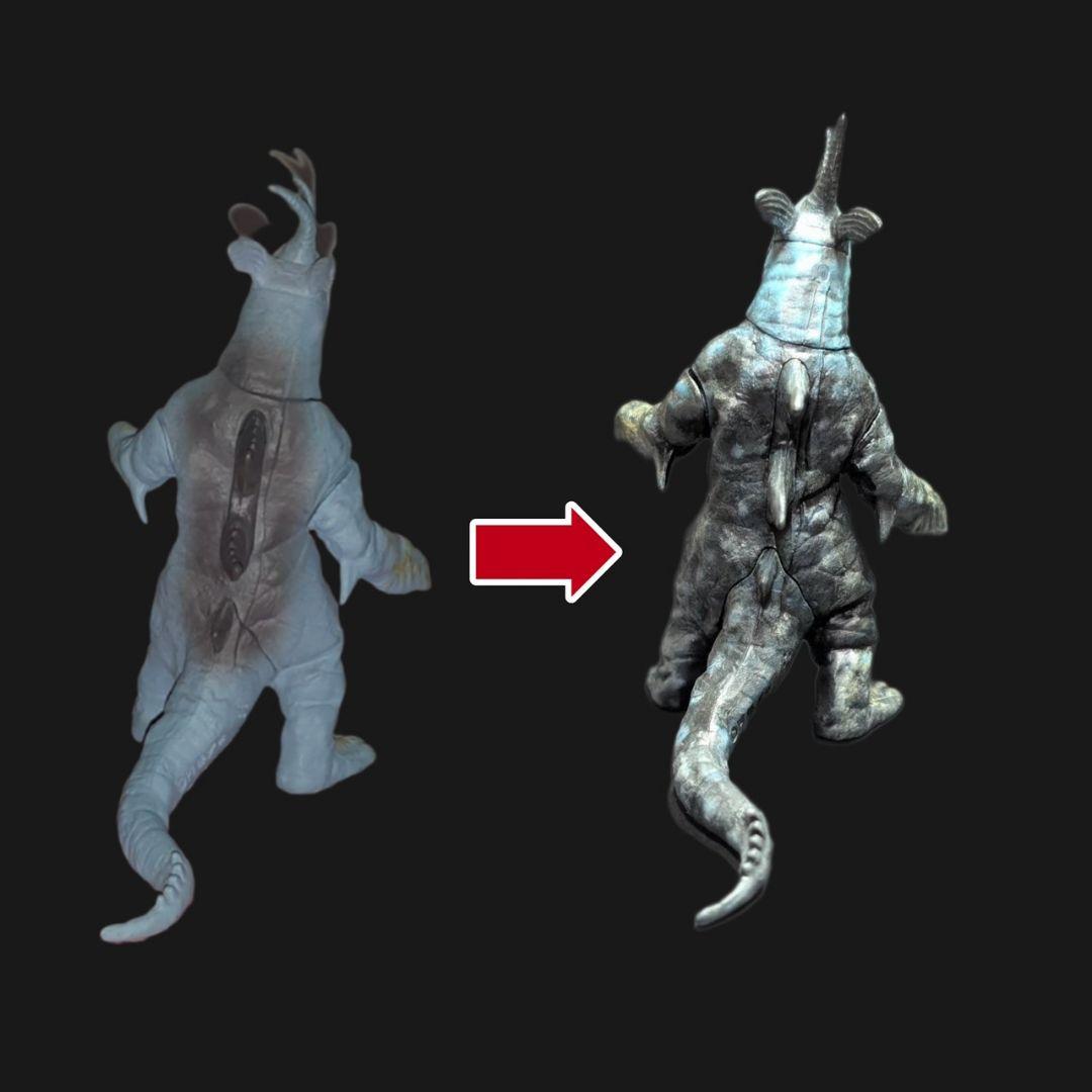 ＨＧシリーズ　アーストロン、ゴメス、シーモンス、ムルチ（改造リペイント）全4種