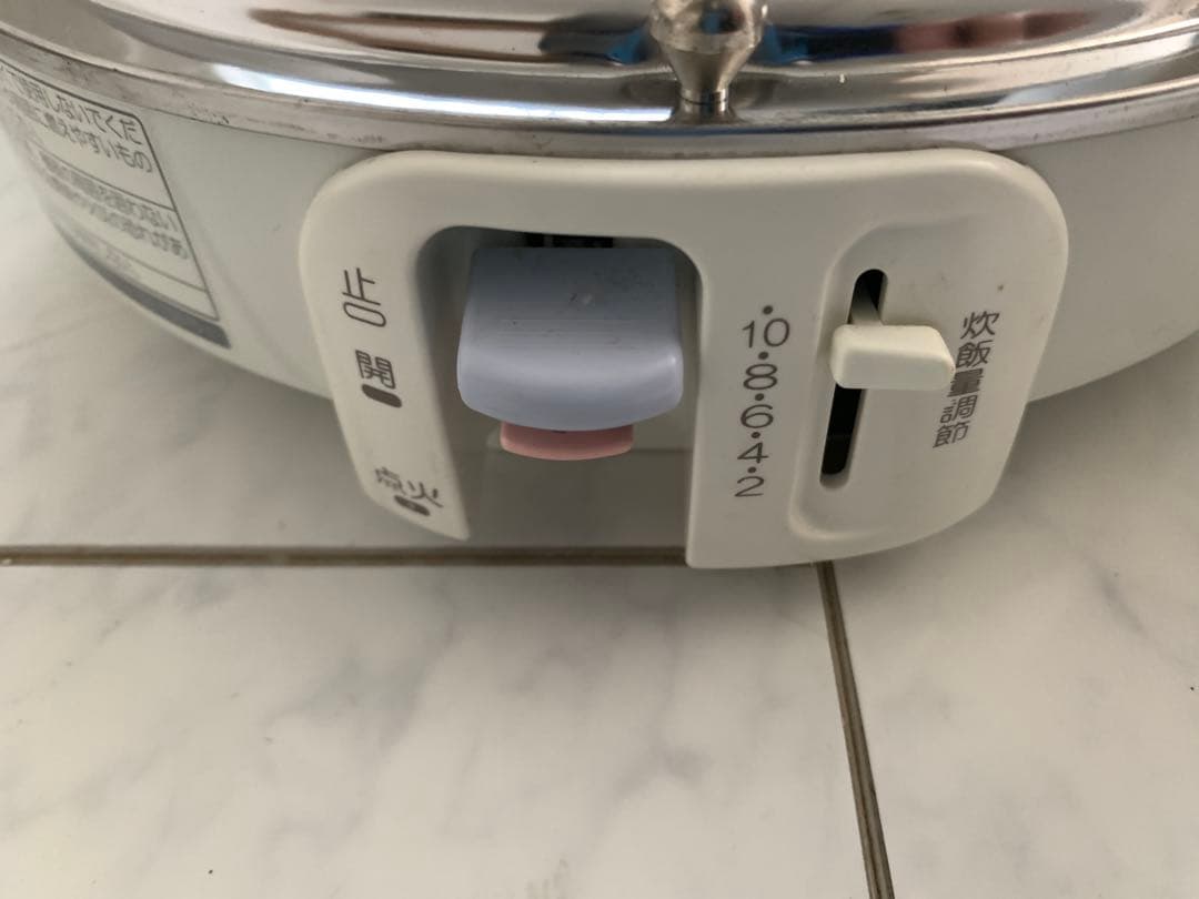 中古　パロマ製LPG用炊飯器　11合炊き