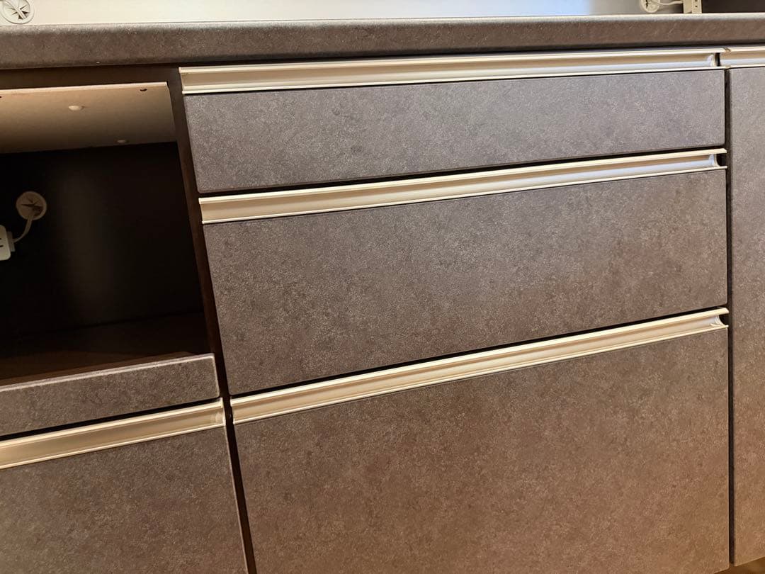 【期間限定】【送料込】松田家具 食器棚 ガウディ 1600 キッチンボード