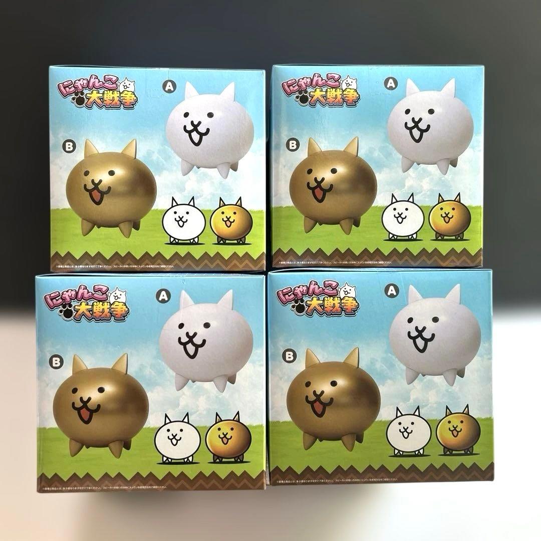 にゃんこ大戦争 スピーカー ~ネコ/金ネコ ~ 全２種コンプリート×2セット