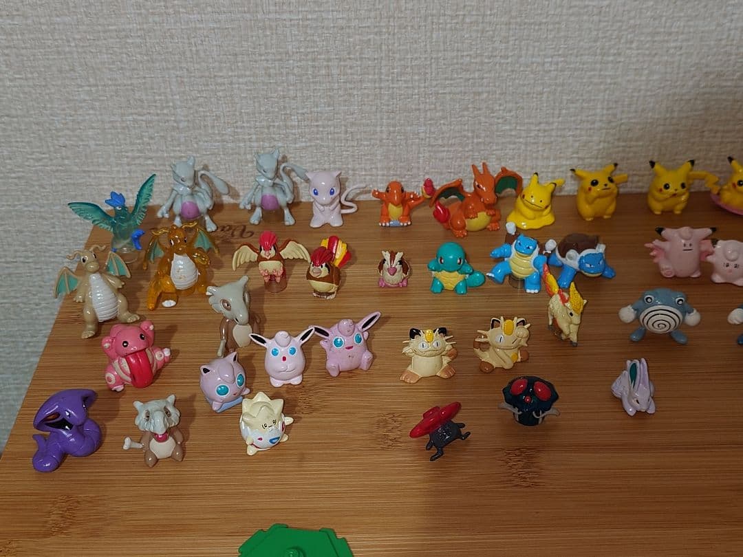 初期ポケモン フィギュア 約55体 セット底辺板無しまとめ売り①