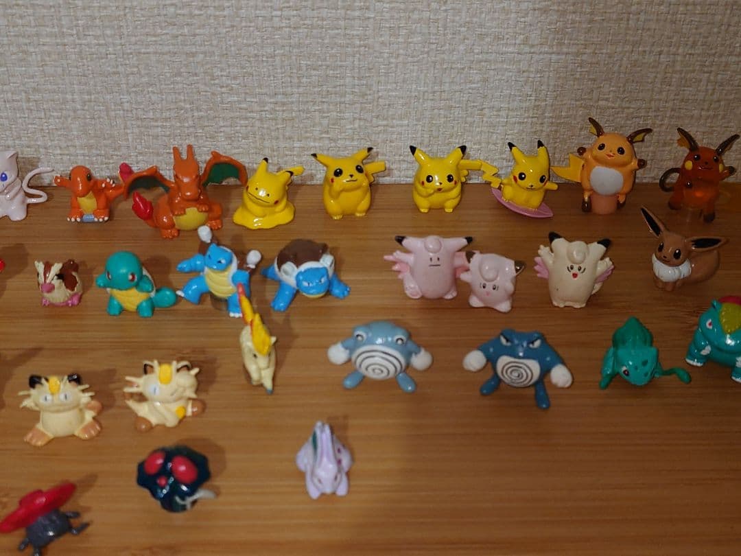 初期ポケモン フィギュア 約55体 セット底辺板無しまとめ売り①