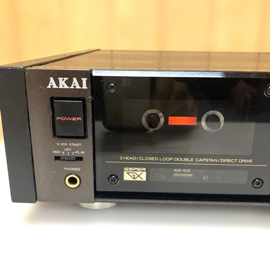 ESH018 AKAI（アカイ）製カセットデッキ「GX-93」【ジャンク】