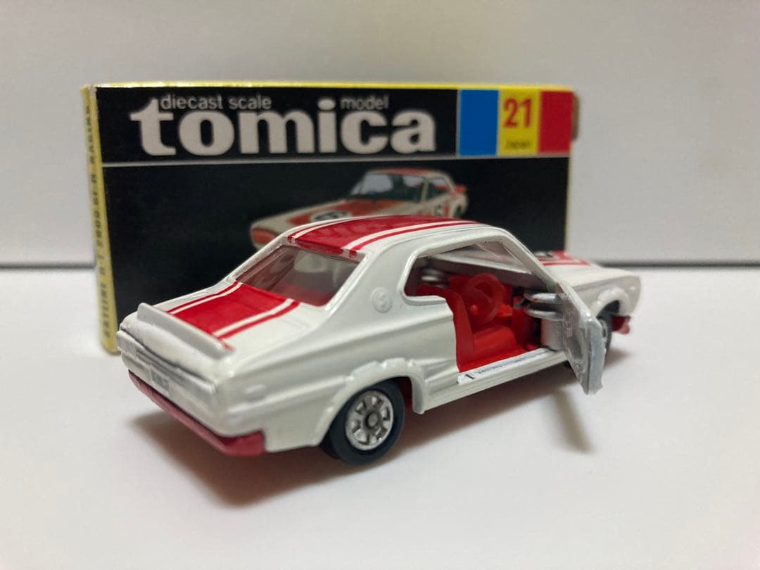 トミカ　日本製　ニッサン　スカイライン2000GT-R レーシング　1Eホイール