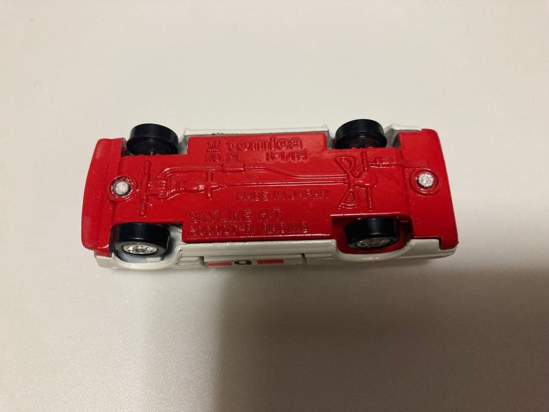 トミカ　日本製　ニッサン　スカイライン2000GT-R レーシング　1Eホイール