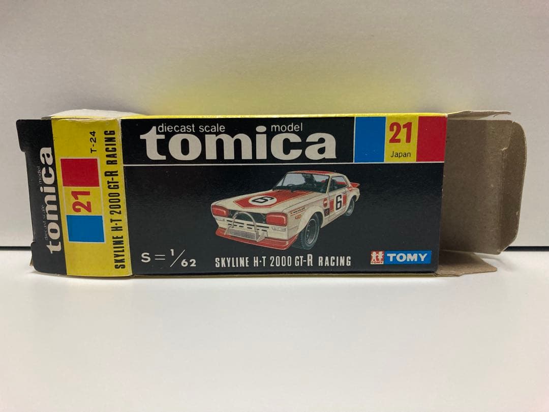 トミカ　日本製　ニッサン　スカイライン2000GT-R レーシング　1Eホイール
