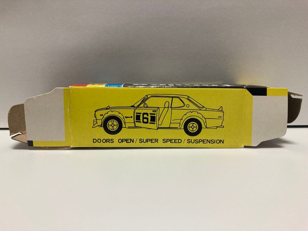 トミカ　日本製　ニッサン　スカイライン2000GT-R レーシング　1Eホイール