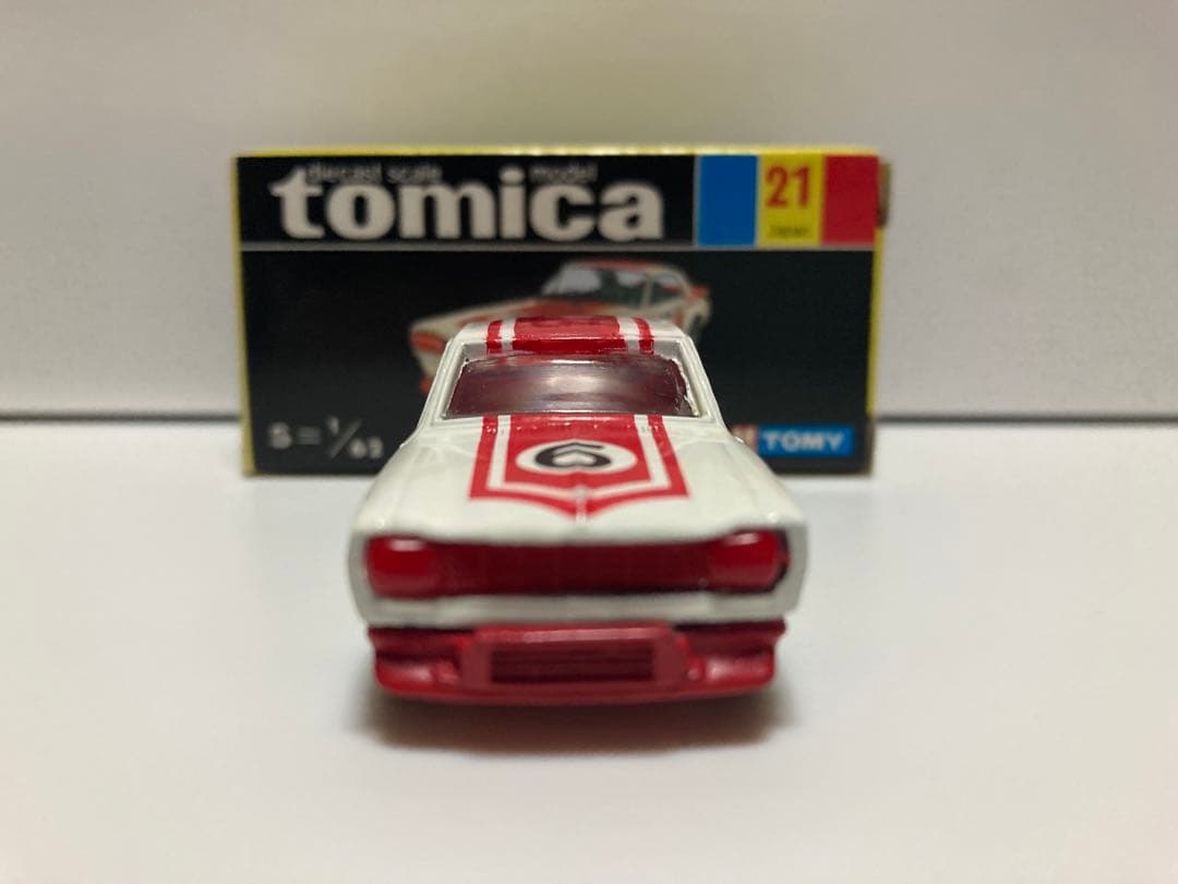 トミカ　日本製　ニッサン　スカイライン2000GT-R レーシング　1Eホイール