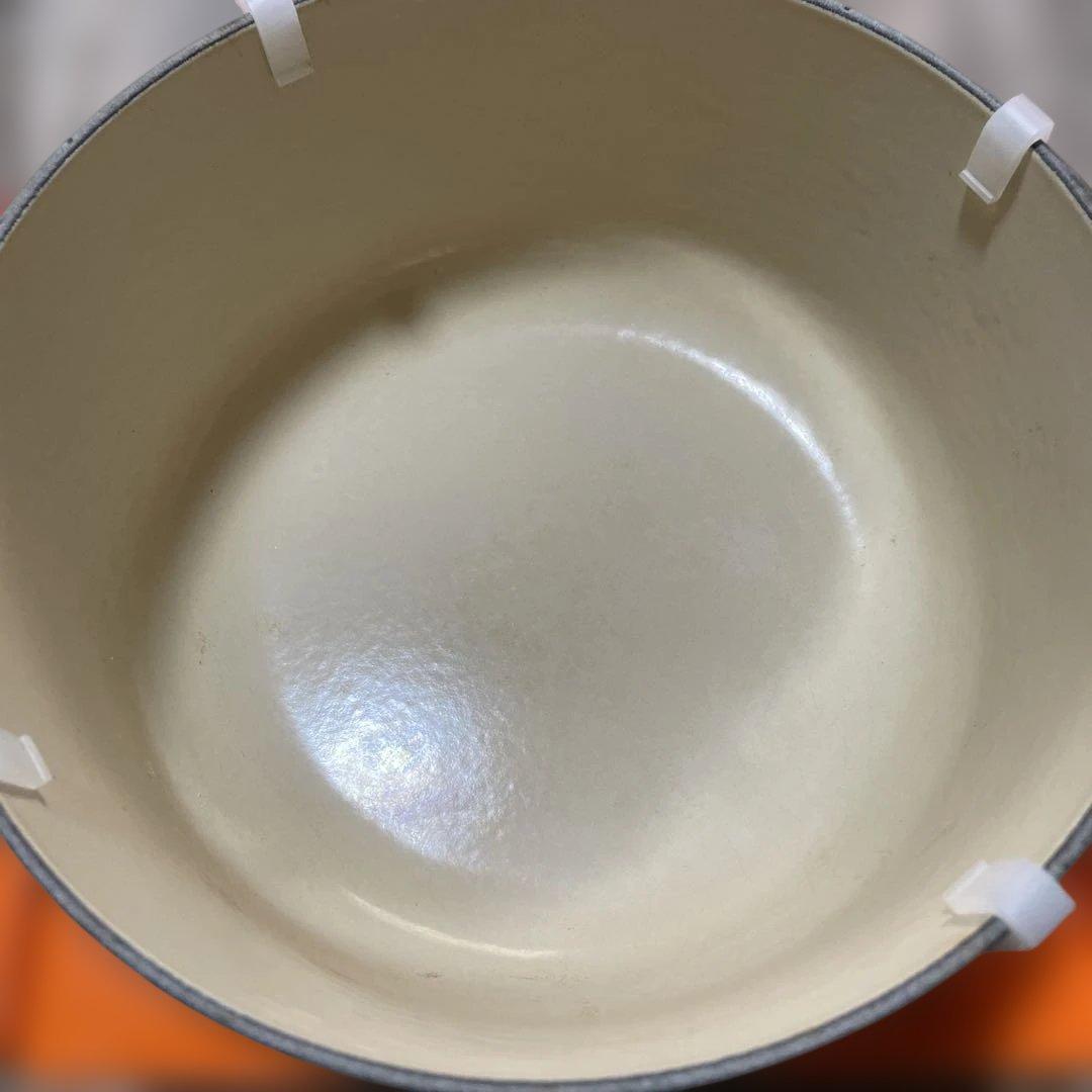 LE CREUSET ル・クルーゼ両手鍋 20cm オレンジグラデーション