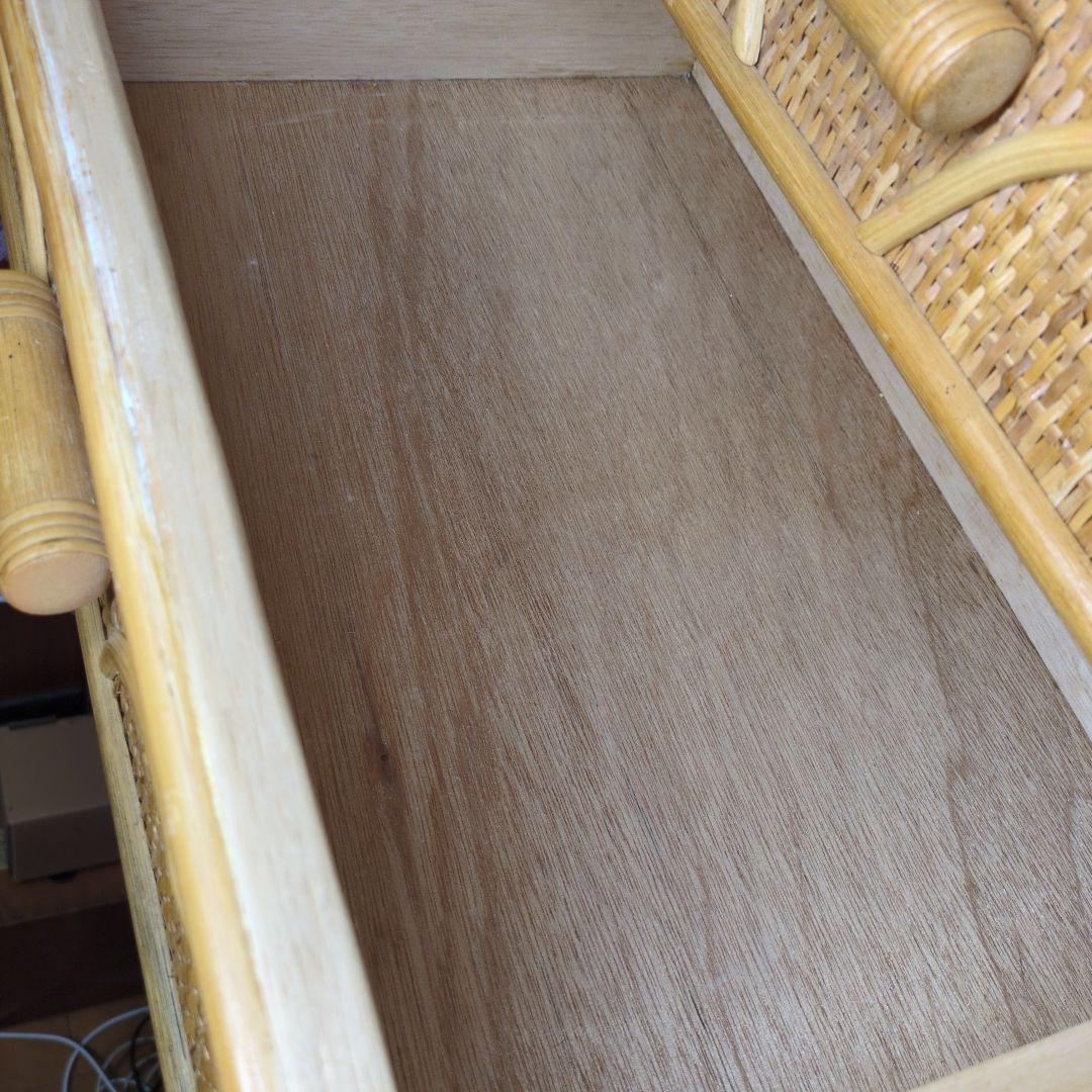 今枝商店のRomantic Rattan 籐チェスト 5杯タイプ【美品】