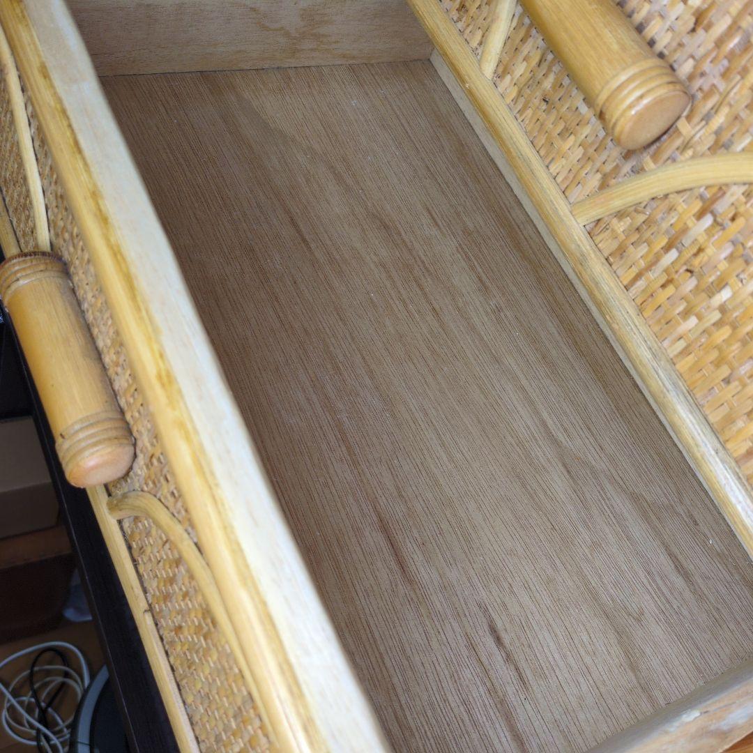 今枝商店のRomantic Rattan 籐チェスト 5杯タイプ【美品】