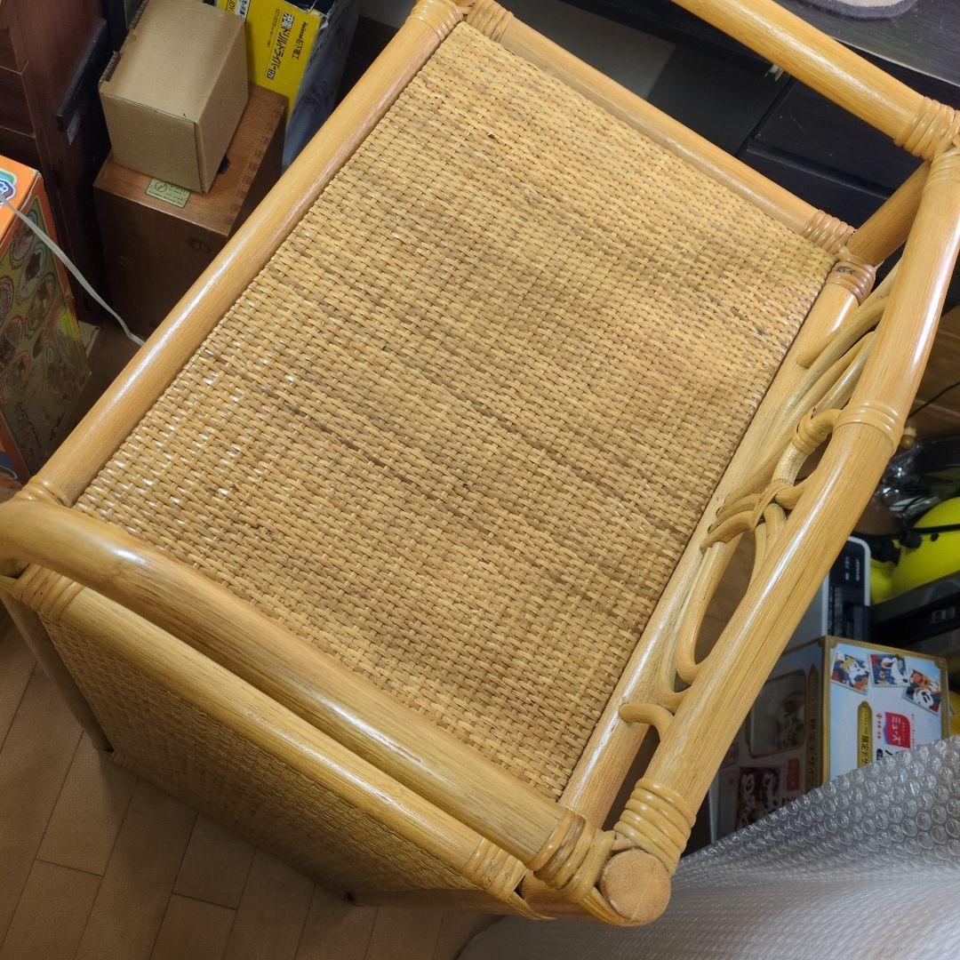 今枝商店のRomantic Rattan 籐チェスト 5杯タイプ【美品】