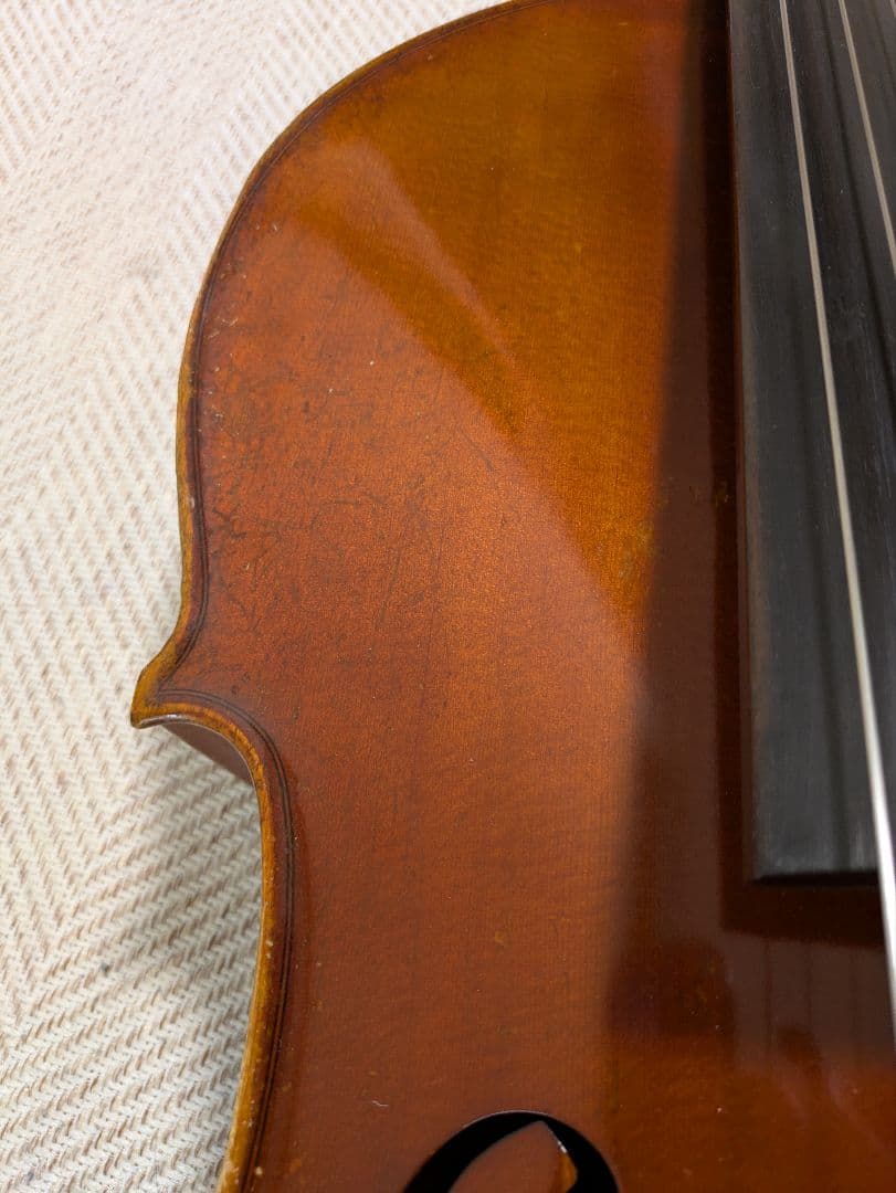 SUZUKI No.74 4/4 チェロ 1977年 調整済 Hiscoxケース