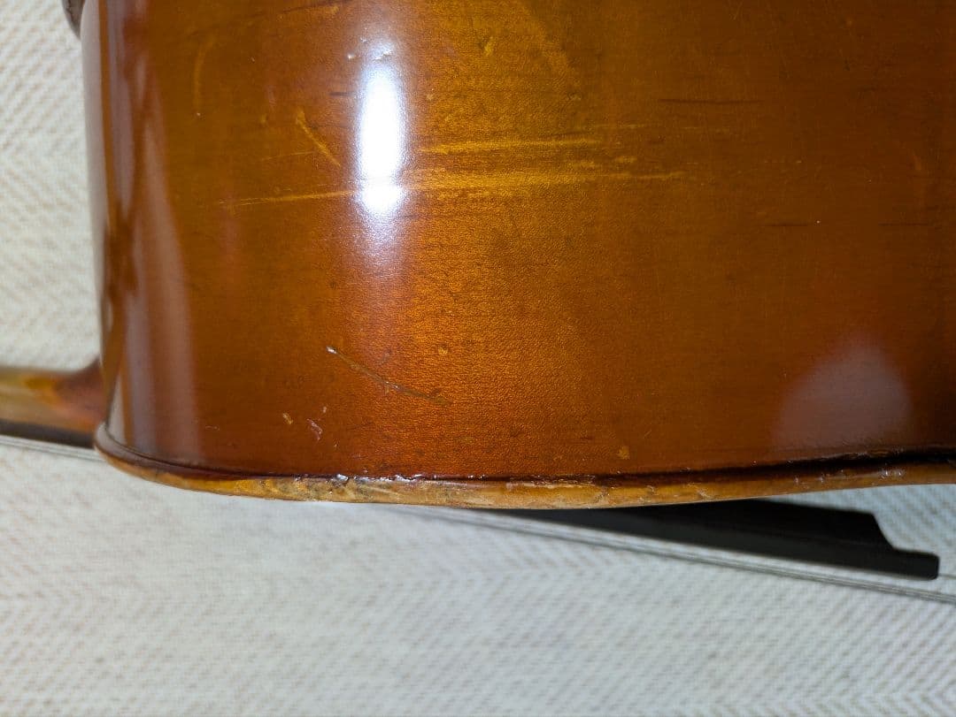 SUZUKI No.74 4/4 チェロ 1977年 調整済 Hiscoxケース