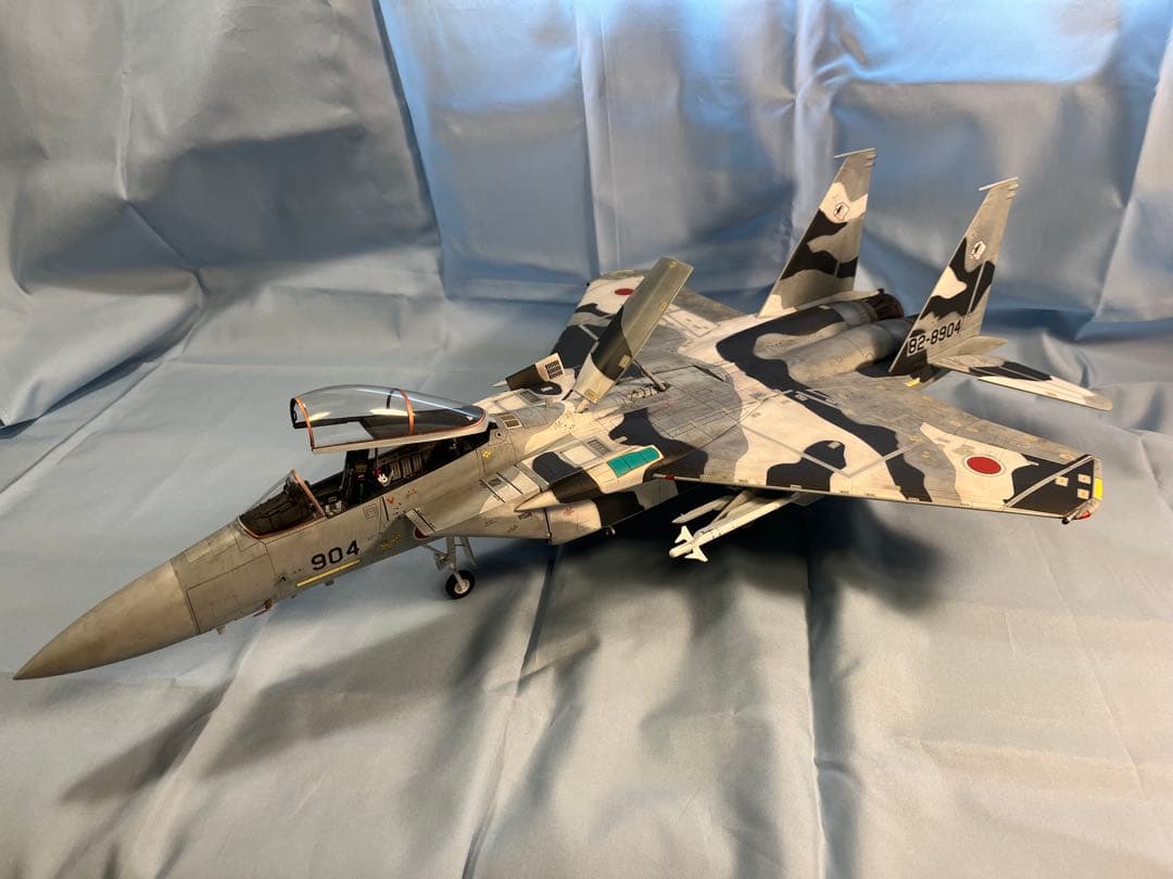 完成品1/32 タミヤ 航空自衛隊 F-15J をアグレッサー 904号機