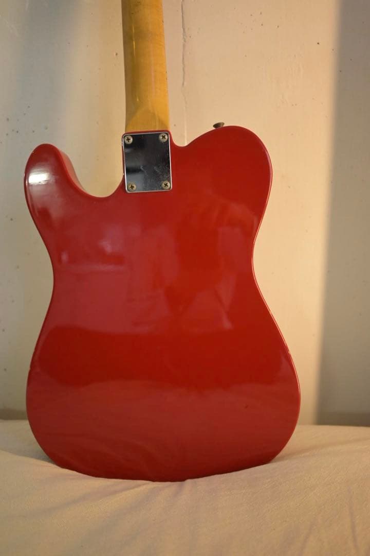Squier Telecaster 赤 メイプル指板 プレイヤーコンディション