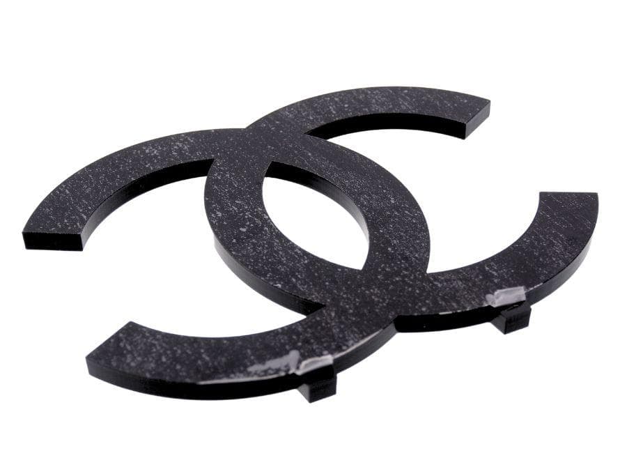 シャネル 店舗ディスプレイ オブジェ 置物 ブラック ココマーク CHANEL
