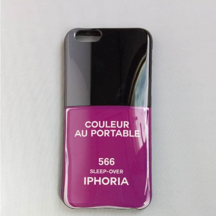 新品☆アイフォリアのiPhoneケース☆人気のネイルボトルデザイン