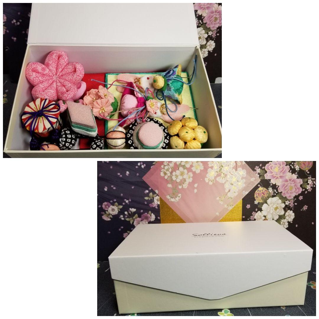 ちりめん細工　うさぎ雛