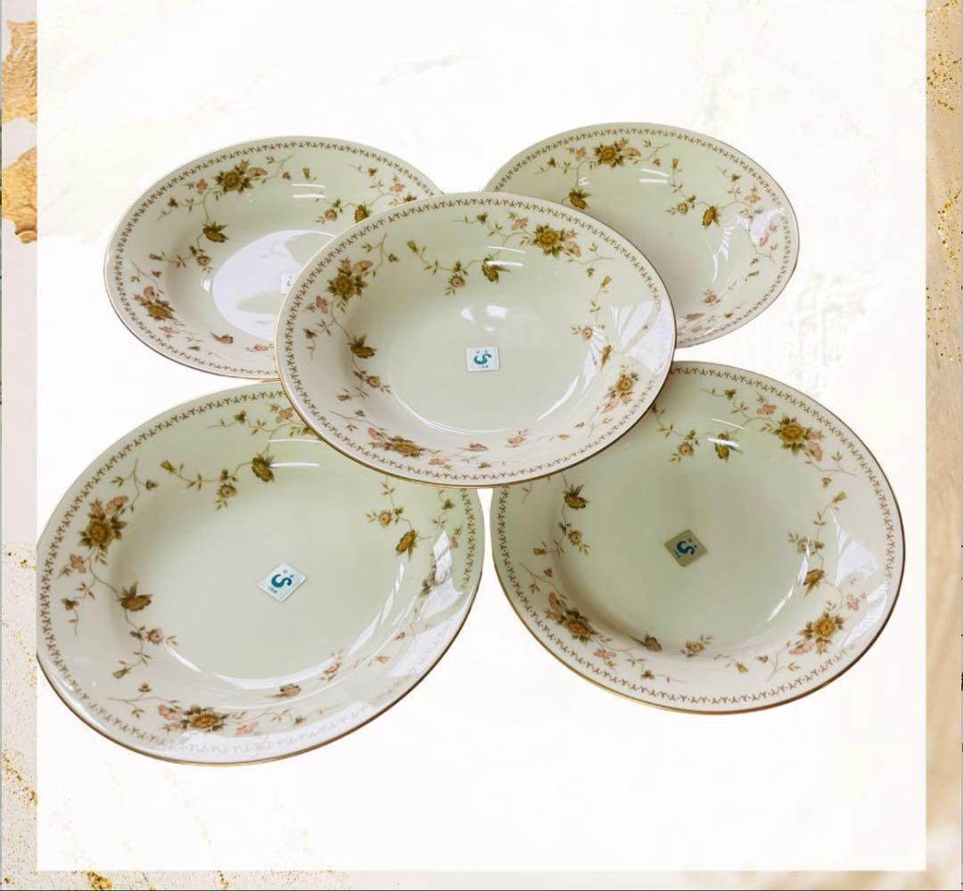 ノリタケContemporary FINE CHINA スープ皿　プレート各5枚