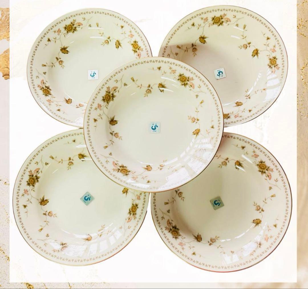 ノリタケContemporary FINE CHINA スープ皿　プレート各5枚