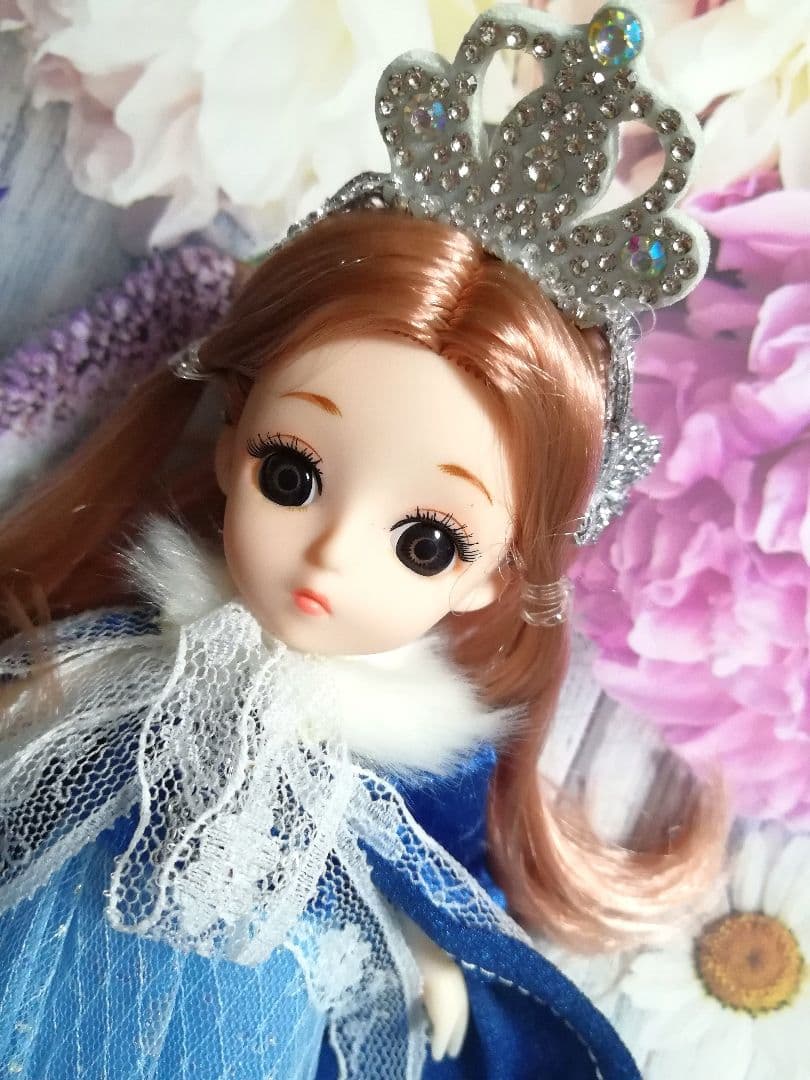 【No.350】お人形 16㎝   bjd  球体関節人形  オビツ ドール