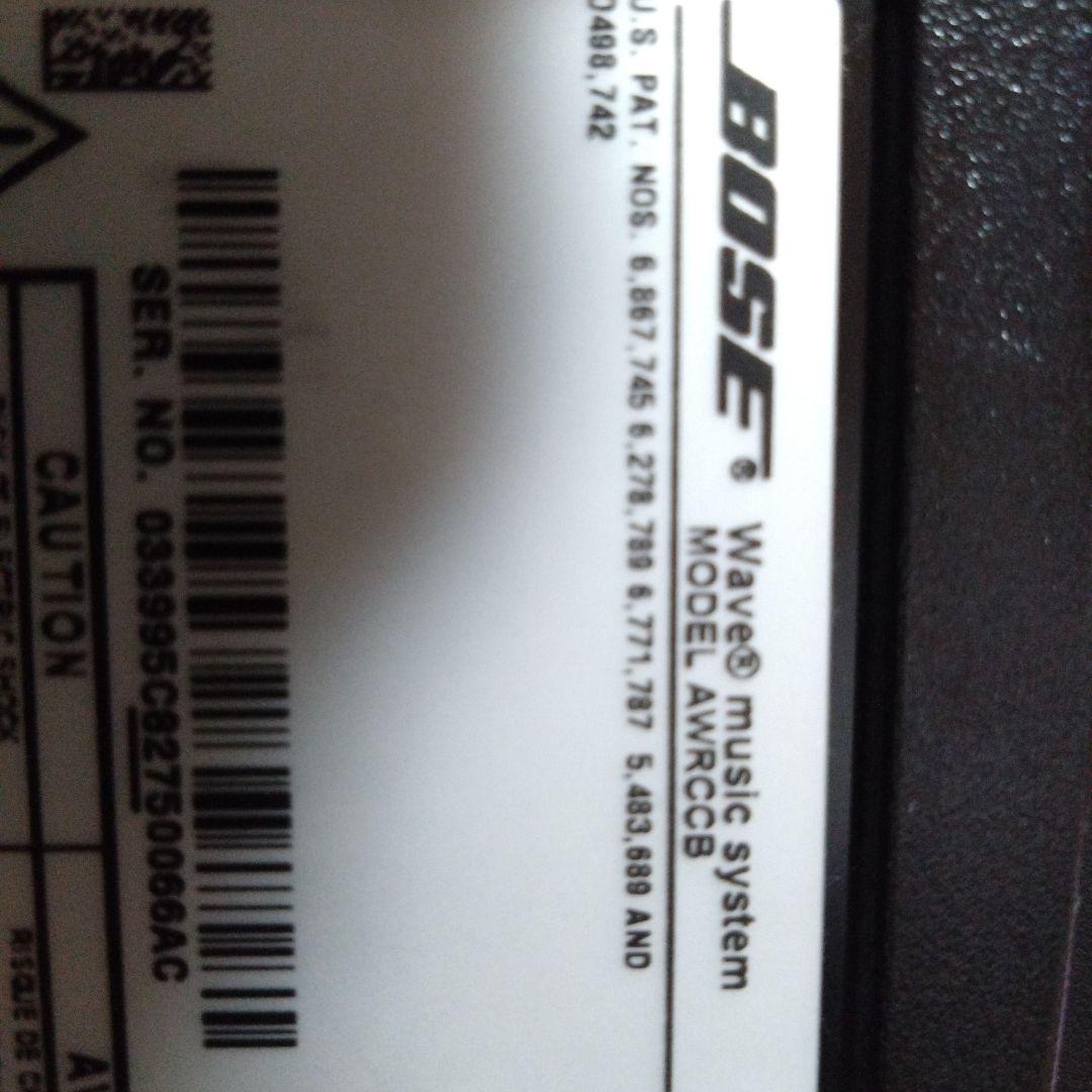 ジャンク品　Bose Wave Music System　CDチェンジャーセット
