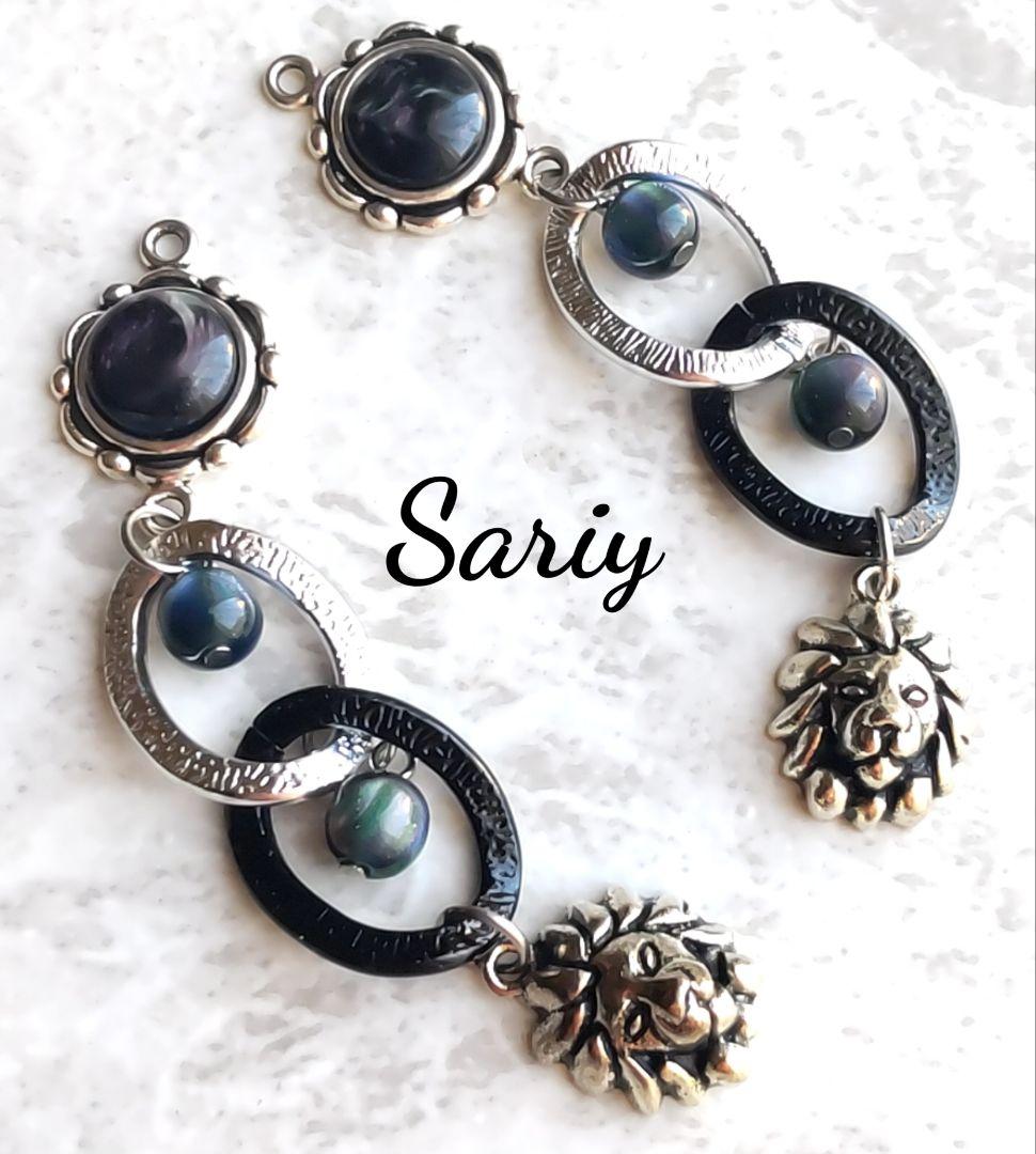 （保留）シルバーライオンのギャラクシーピアス＊イヤリング