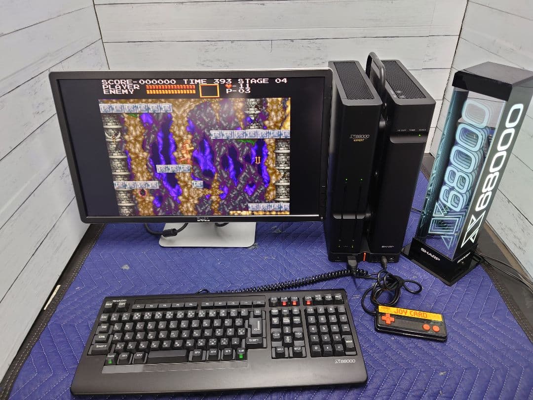 X68000 EXPERT 外装までフルメンテナンス済　本体＋キーボード＋おまけ