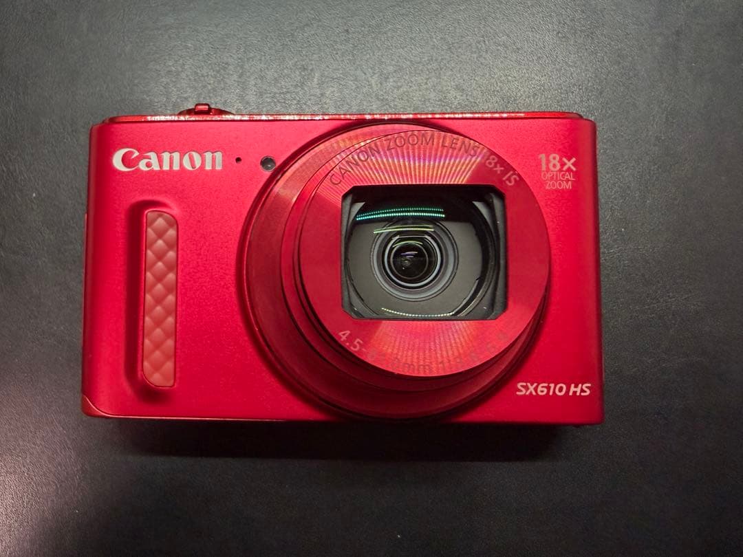 動作確認済 PowerShot Canon SX610 HS 赤