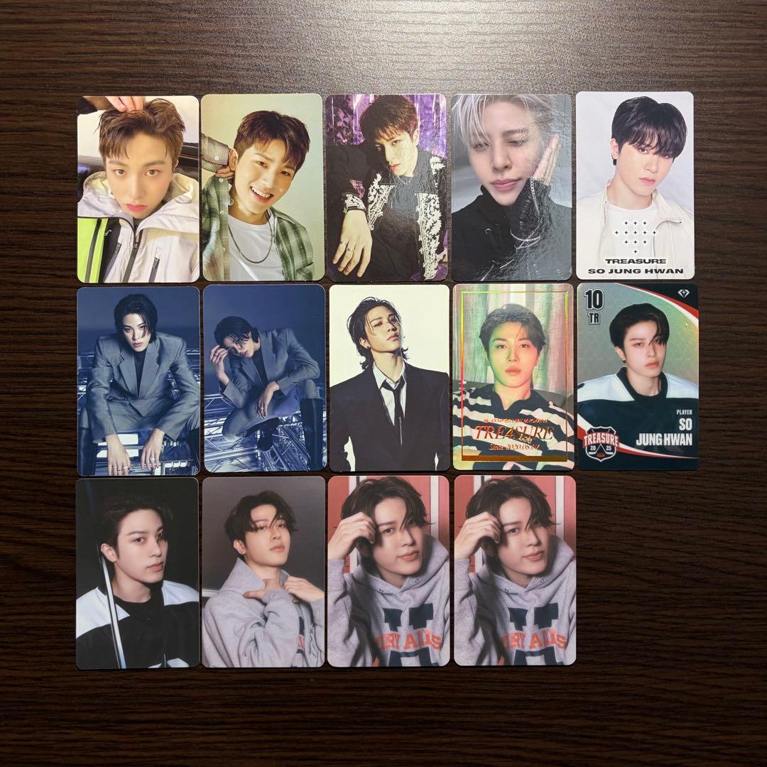 TREASURE アルバム 35枚セット (トレカ 140枚 )