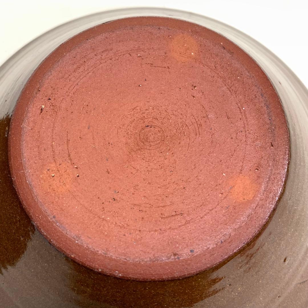 布志名焼 深鉢 ２点 直径17.6 cm スリップウエア 民藝 レトロ