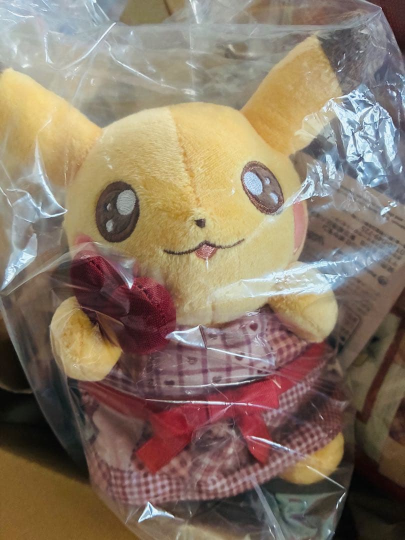 【未使用】ぬいぐるみ　バッグ　Pikachu’s Sweet Delivery