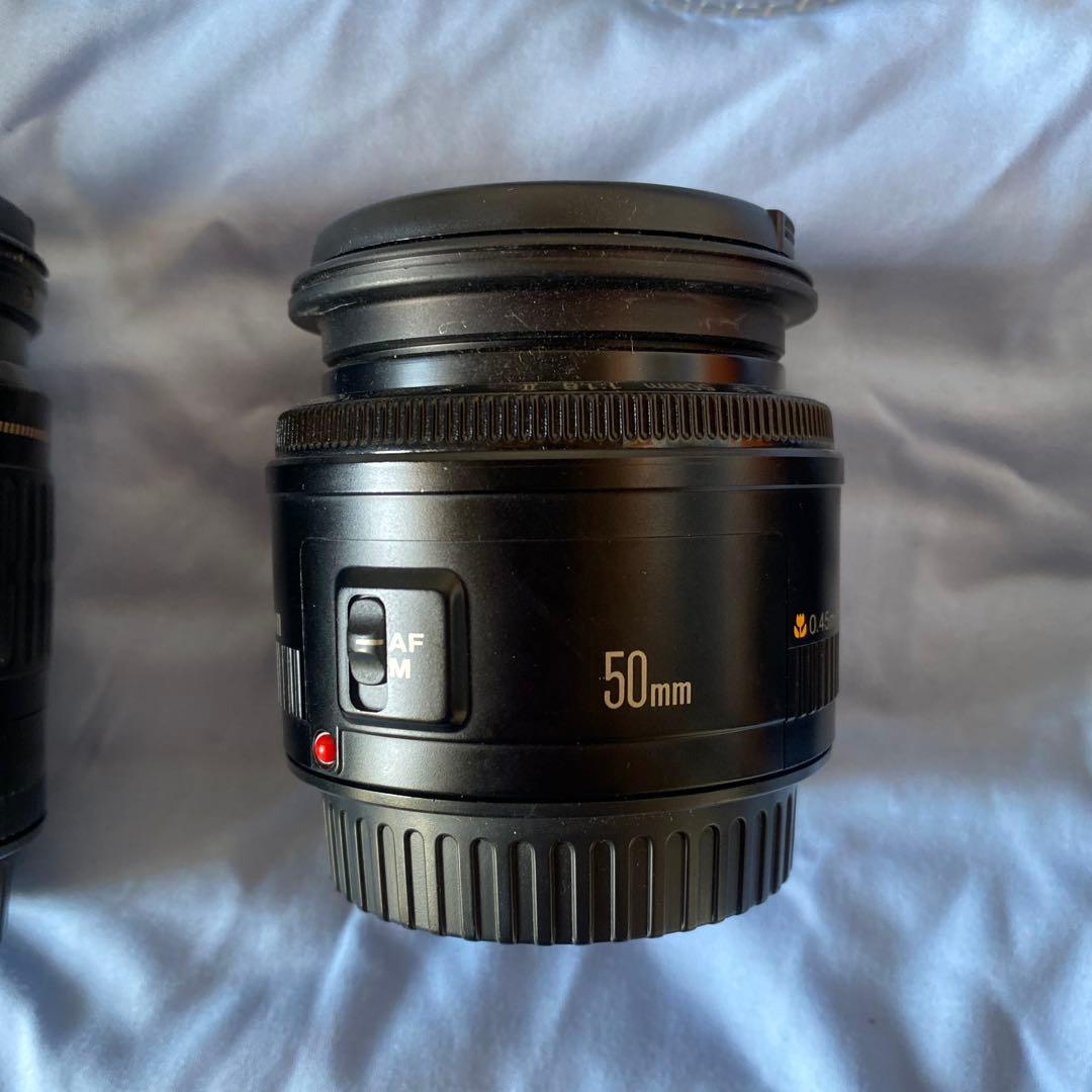 【処分価格】Canon EOS Kiss 本体 レンズ フィルター 等まとめ売り